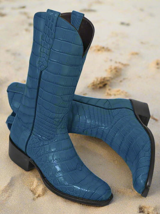 Indigo Blue Alligator