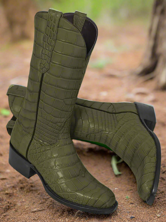 Olive Green Alligator