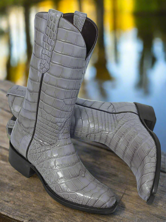 Serpentine Gray Alligator